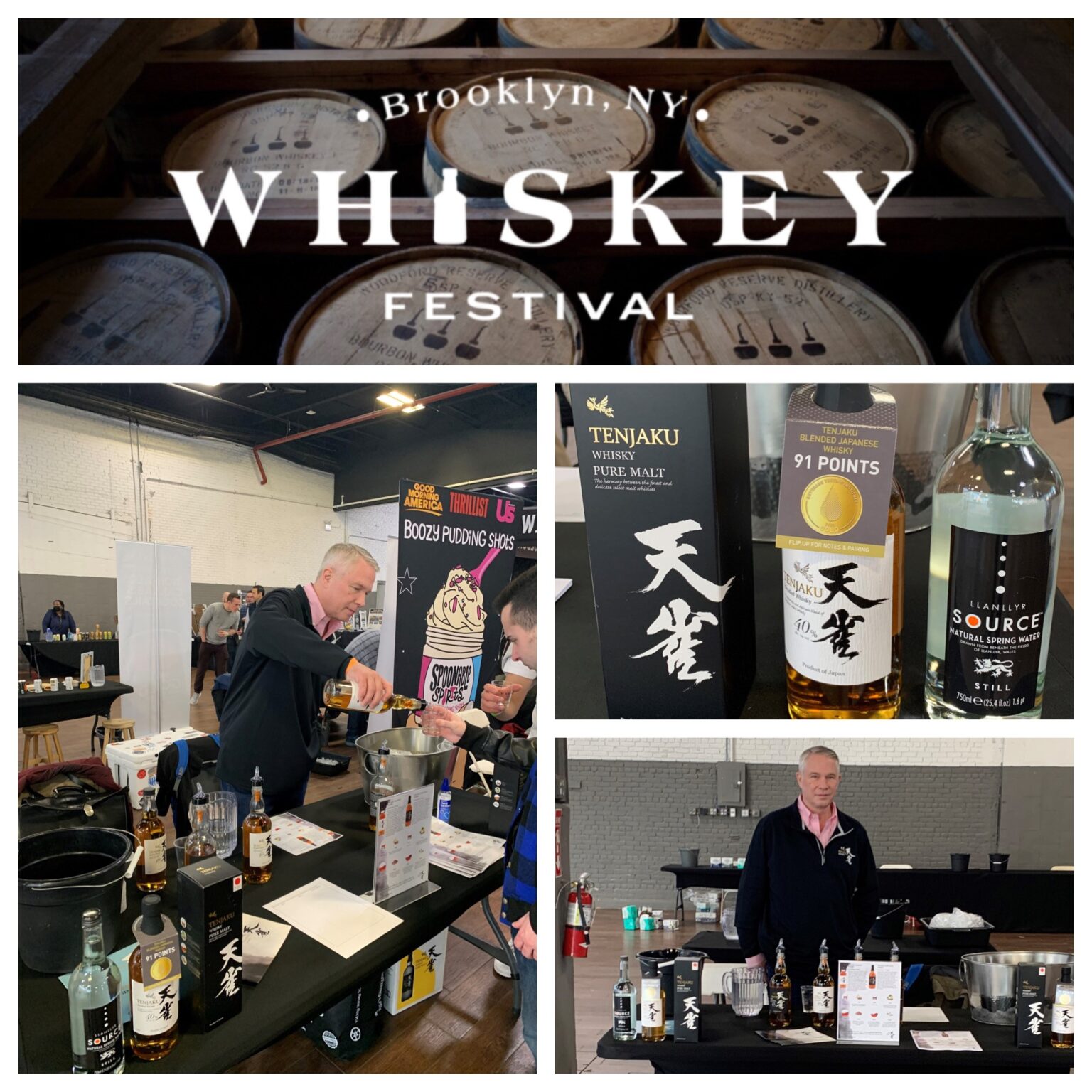 Brooklyn Whiskey & Spirits Fest Tenjaku Japanese Whisky